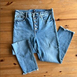 GAP High Rise Women Jeans - Light Blue